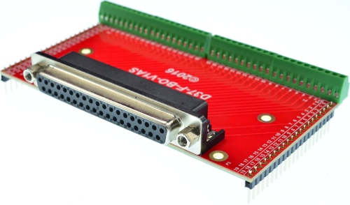 DB37 Female Connector Breakout Board